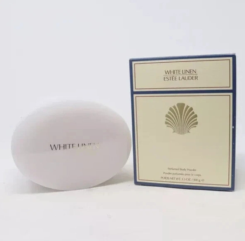 Estee Lauder White Linen Perfumed Body Powder - Full Size 3.5 oz / 100g