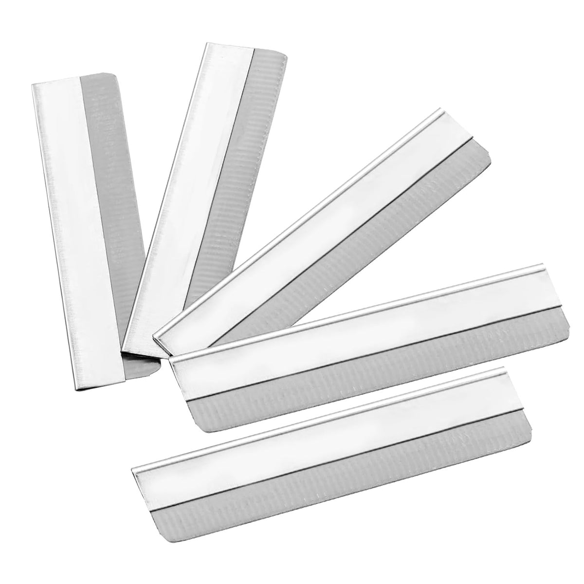 50 Pcs Stainless Steel Eyebrow Razor Blades - Disposable Safety Trimmers