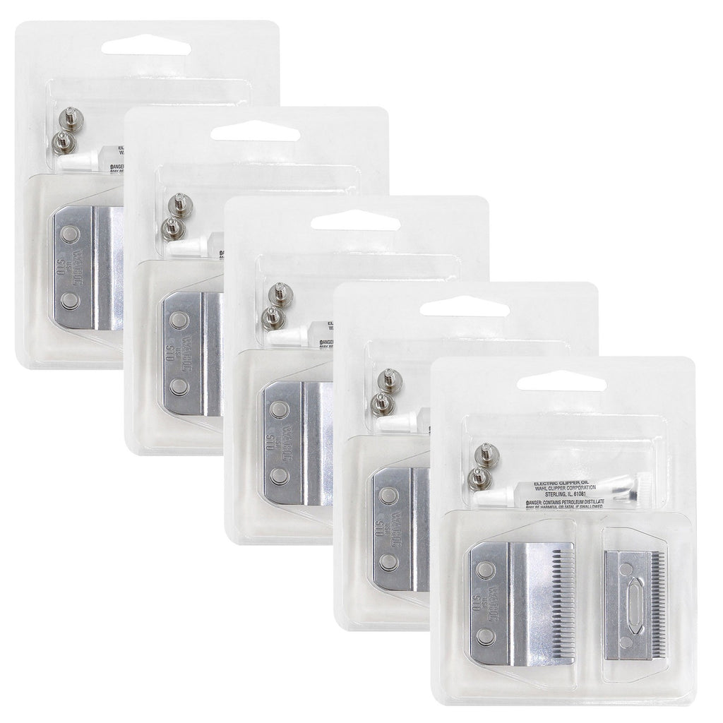 Professional Replacement Fade Blades for Clippers - Pack of 5