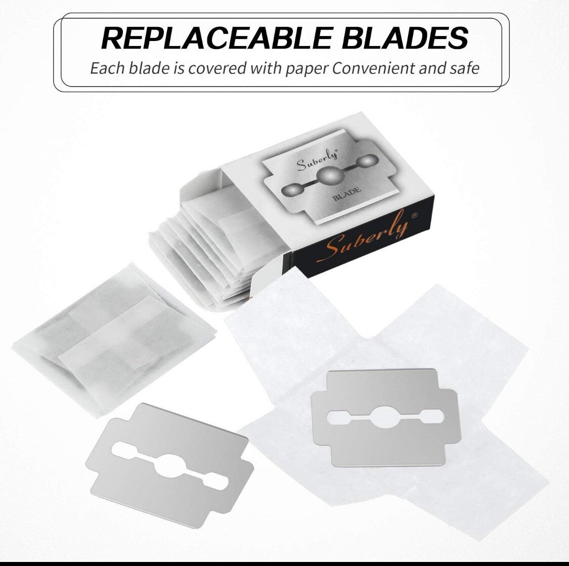 100 PCS Corn Callus Remover Shaver Blades - Hard Skin Cutter Replacement