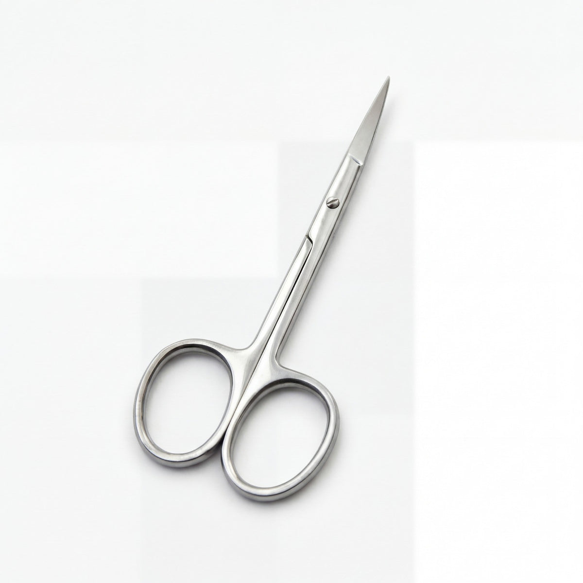 Small Curved Cuticle Nail Scissors - Manicure Nail Art Shears 3.5"