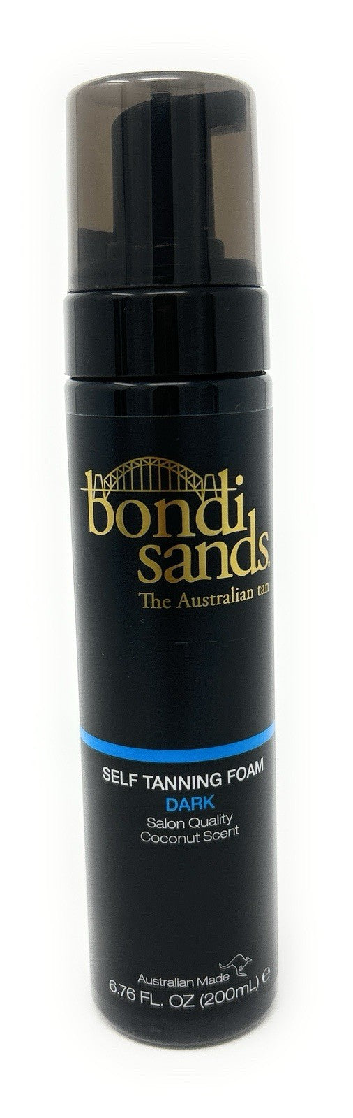 Self Tanning Foam DARK with Coconut Scent - 6.76 Oz, Enriched with Aloe Vera