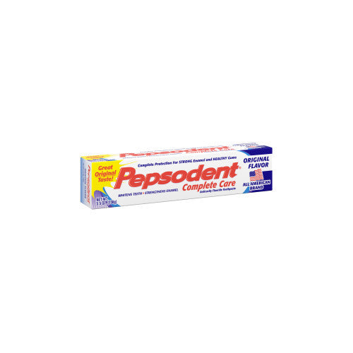 Pepsodent Complete Care Toothpaste - Original Flavor, 5.5 oz, Pack of 6