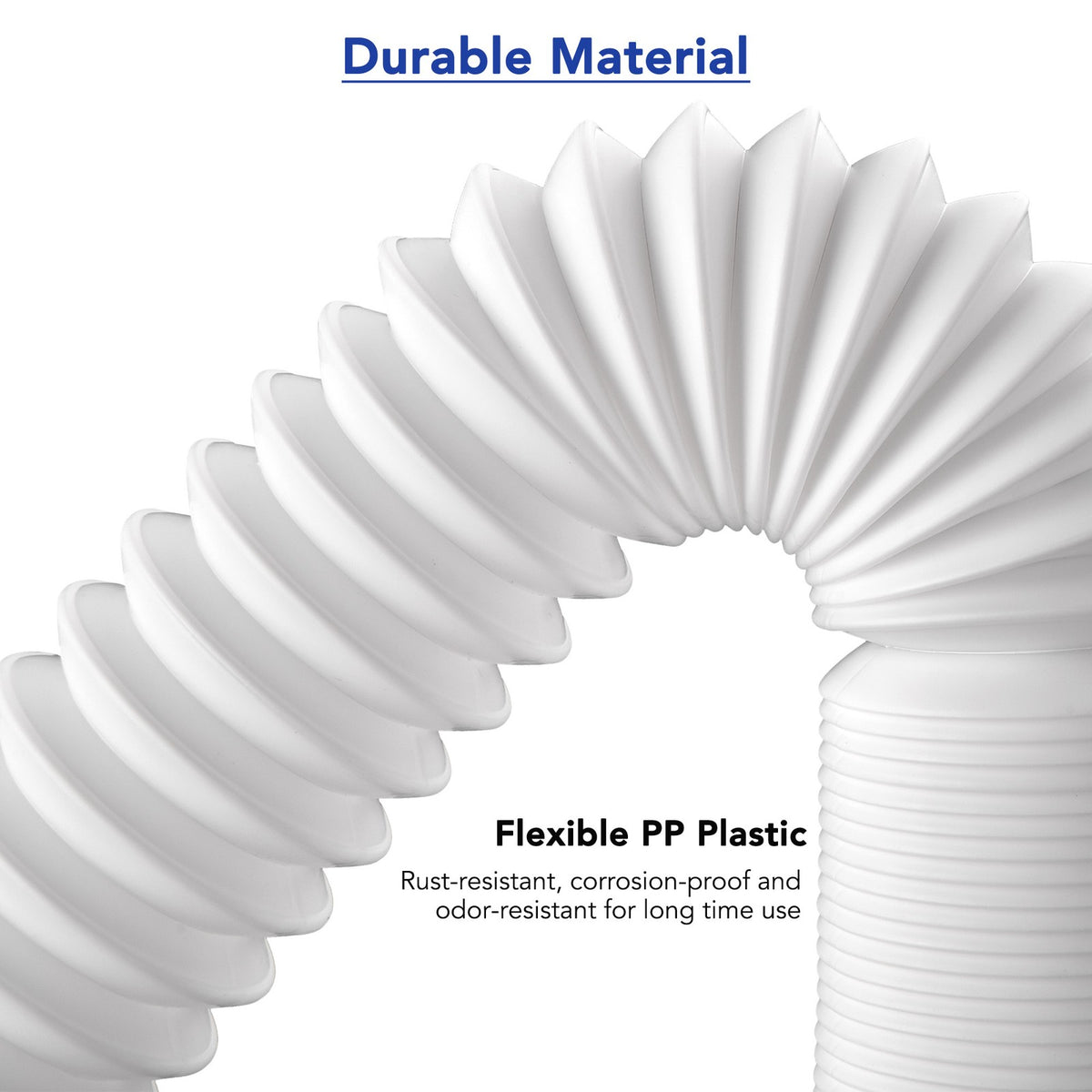 Extendable Wash Basin Drain Hose Kit for Salon Shampoo Bowls