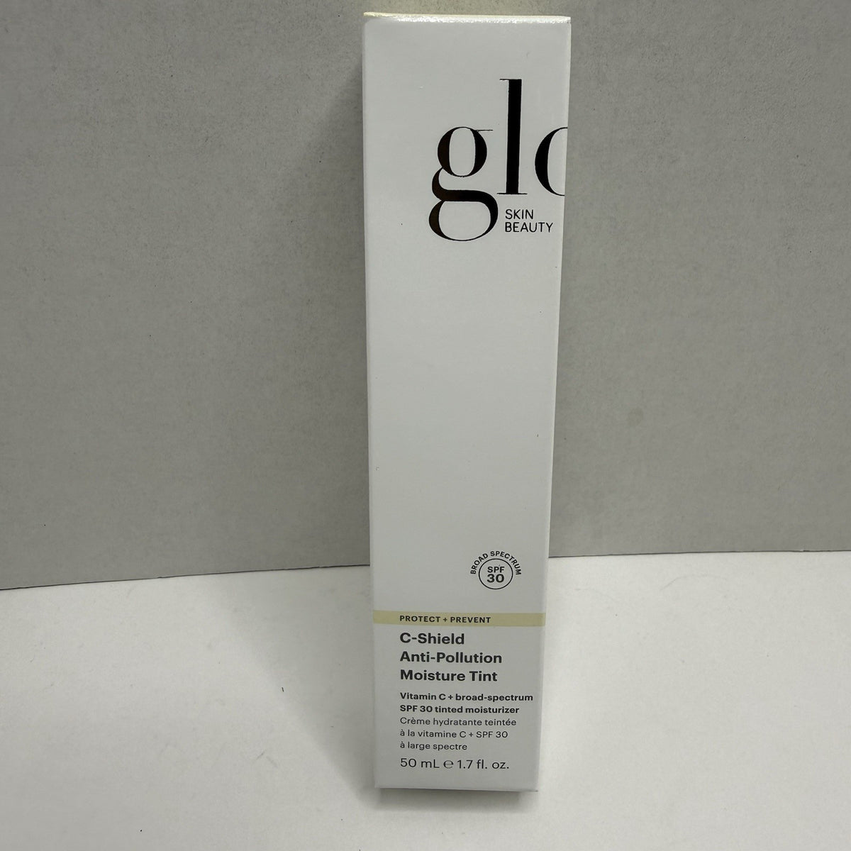 Glo Skin Beauty C-Shield Moisture Tint SPF 30 - Shade 10W, Hydrating Tinted Moisturizer 50mL (Expired)