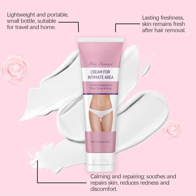 Gentle Intimate Hair Removal Cream for Girls and Women - 120g