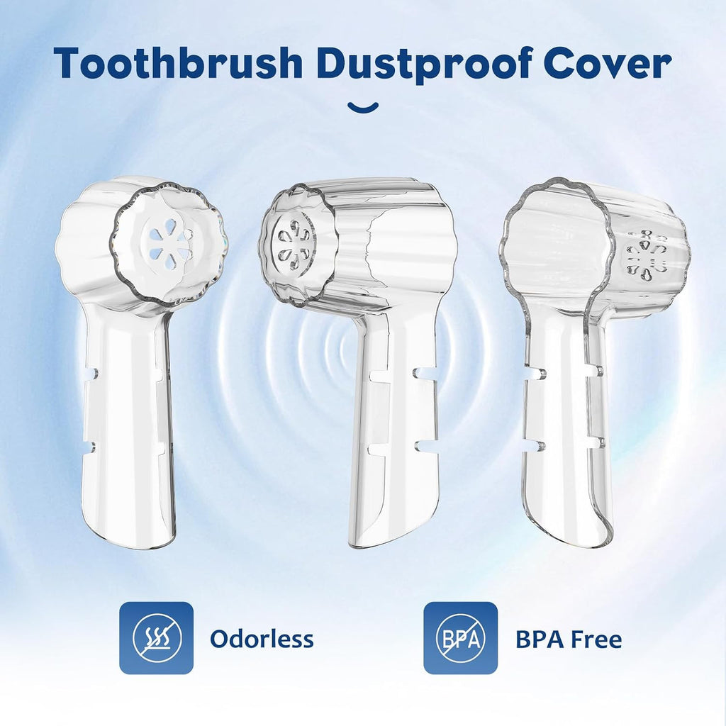 Electric Toothbrush Cover for Oral B iO Series - Dustproof, Reusable, 10 Pack