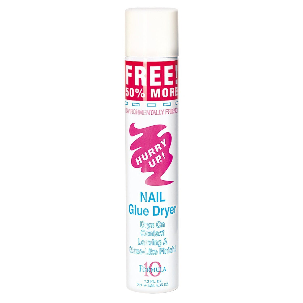 Nail Glue Dryer Spray - Fast-Acting Nail Polish & Glue Activator 7.2 oz