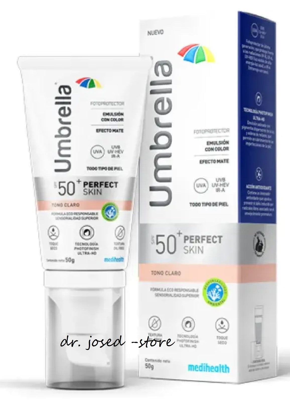 Skin Care Sun Protection Cream - Clear Tone, 50g, UVA/UVB & Infrared Shield
