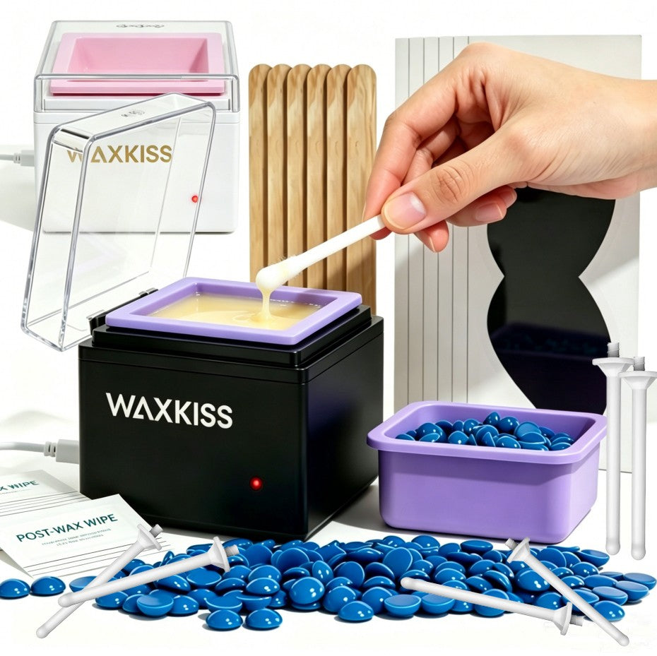 Waxing Kit Wax Heater Warmer with Wax Beans & Accessories for Hair Removal