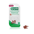Gum Stimulator Refill Tips - Latex-Free Rubber Tips for Healthy Gums (3 Pack of 6 Tips)