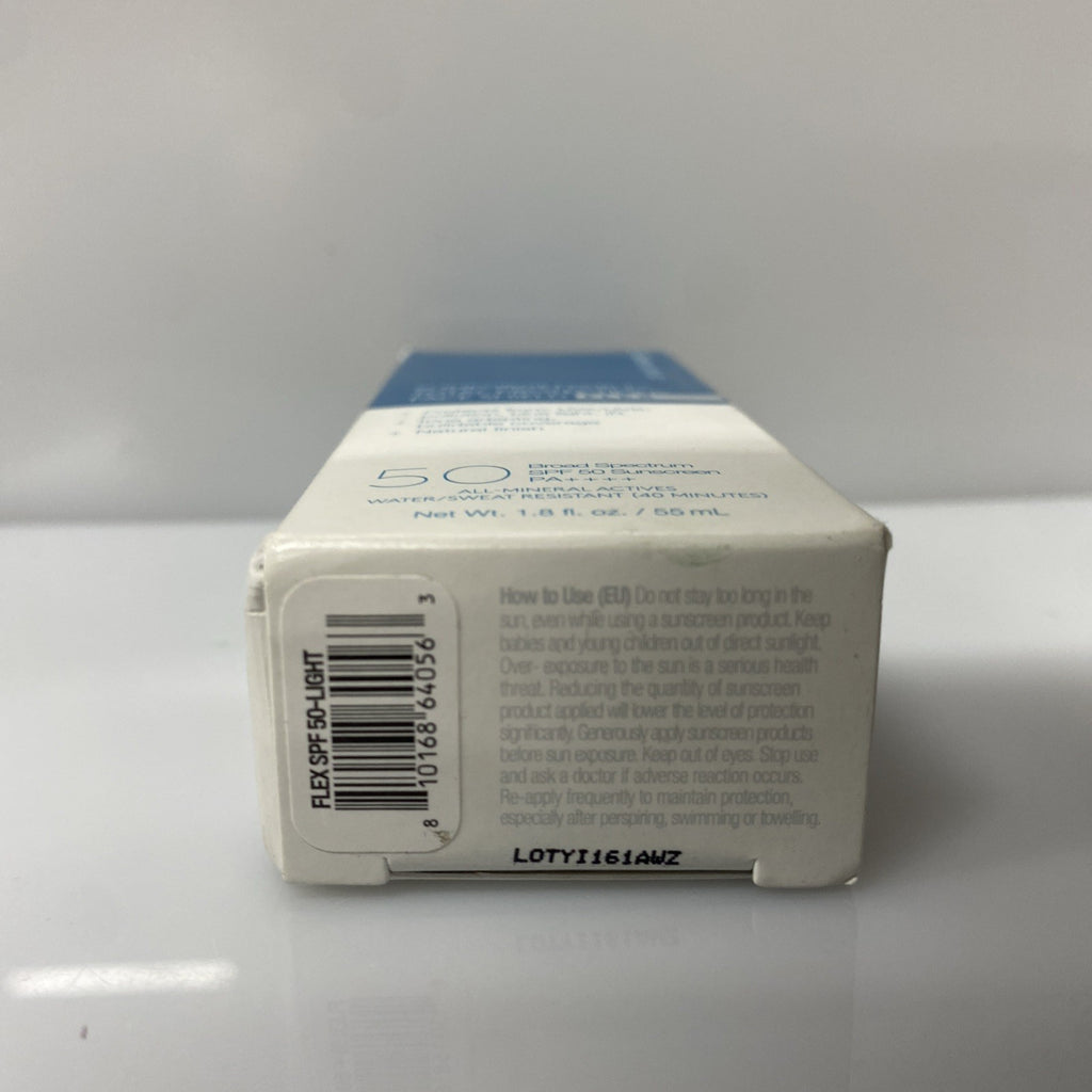 SPF 50 Sun Protection Face Sunscreen Light 1.8 Oz -Open Box