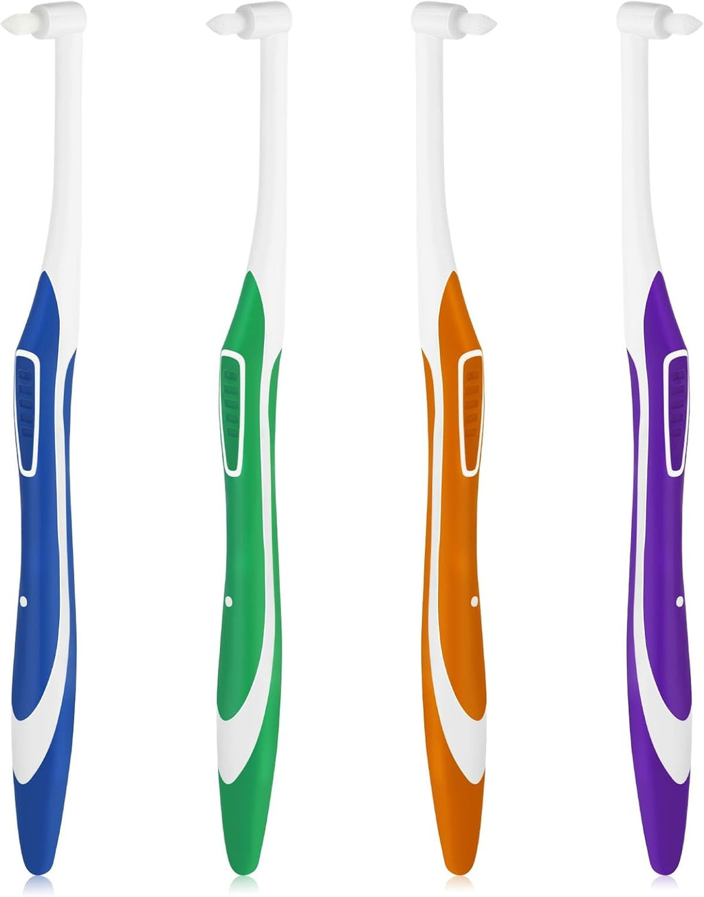 Interspace Tufted Toothbrush Set - Gentle, Deep Cleaning for Braces & Gaps