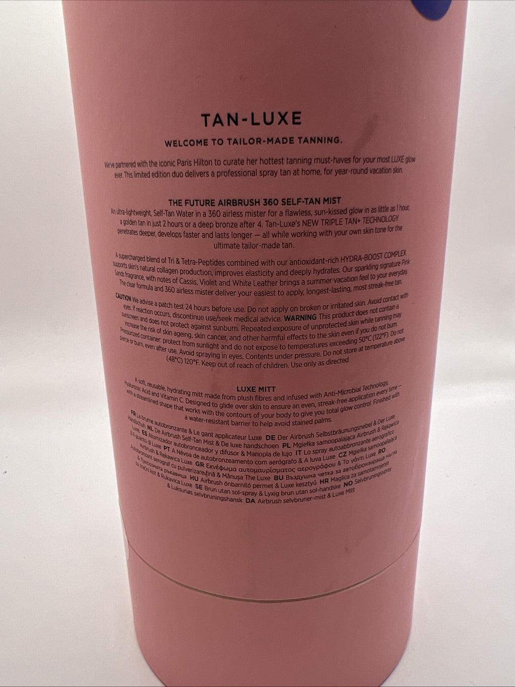 Self Tan Mist & Mitt Set - Airbrush Tanning Kit by Paris Hilton