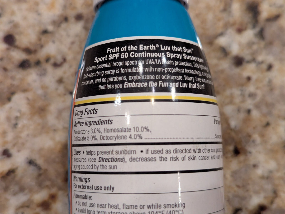 SPF 50 Sunscreen Spray - 5.5oz Water-Resistant Sun Protection