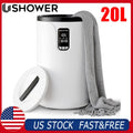 20L Towel Warmer Bucket with LCD Display - Fits 2 Oversized Towels, Safety & Timer