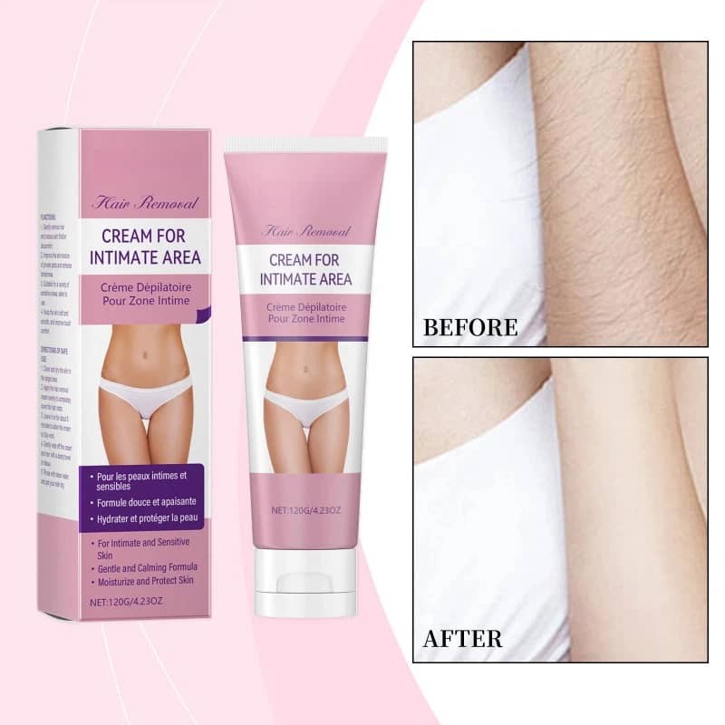Gentle Intimate Hair Removal Cream for Girls and Women - 120g
