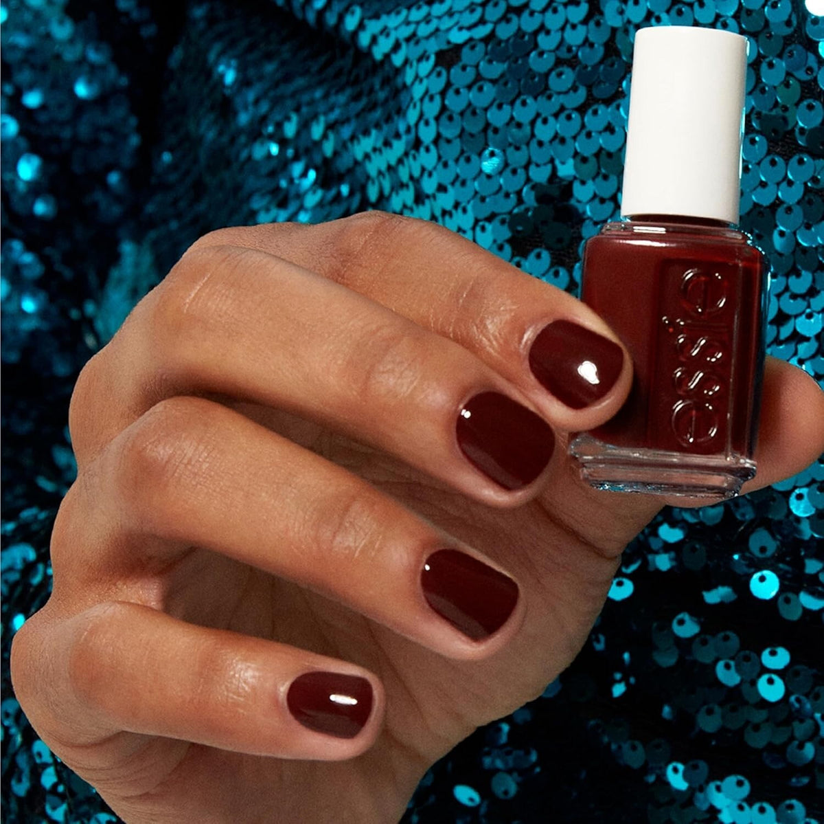 Vegan Fall 2023 Dark Ruby Red Nail Polish - Glossy, Salon Quality