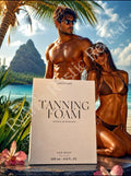 Saltyface Clear Self Tanner Foam 200ml - Vegan, Fragrance-Free, Hydrating