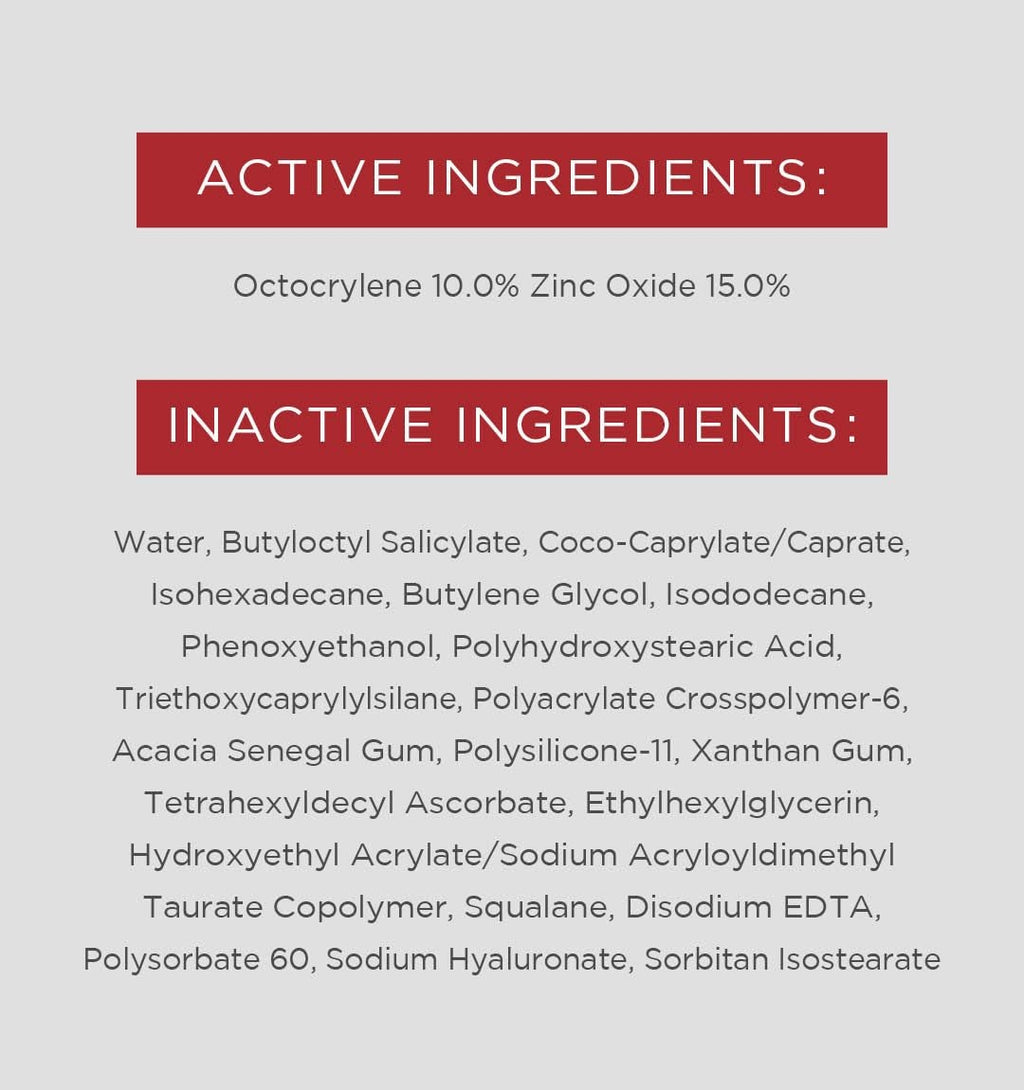 Broad Spectrum SPF 50 Face Sunscreen with Hyaluronic Acid - 3oz