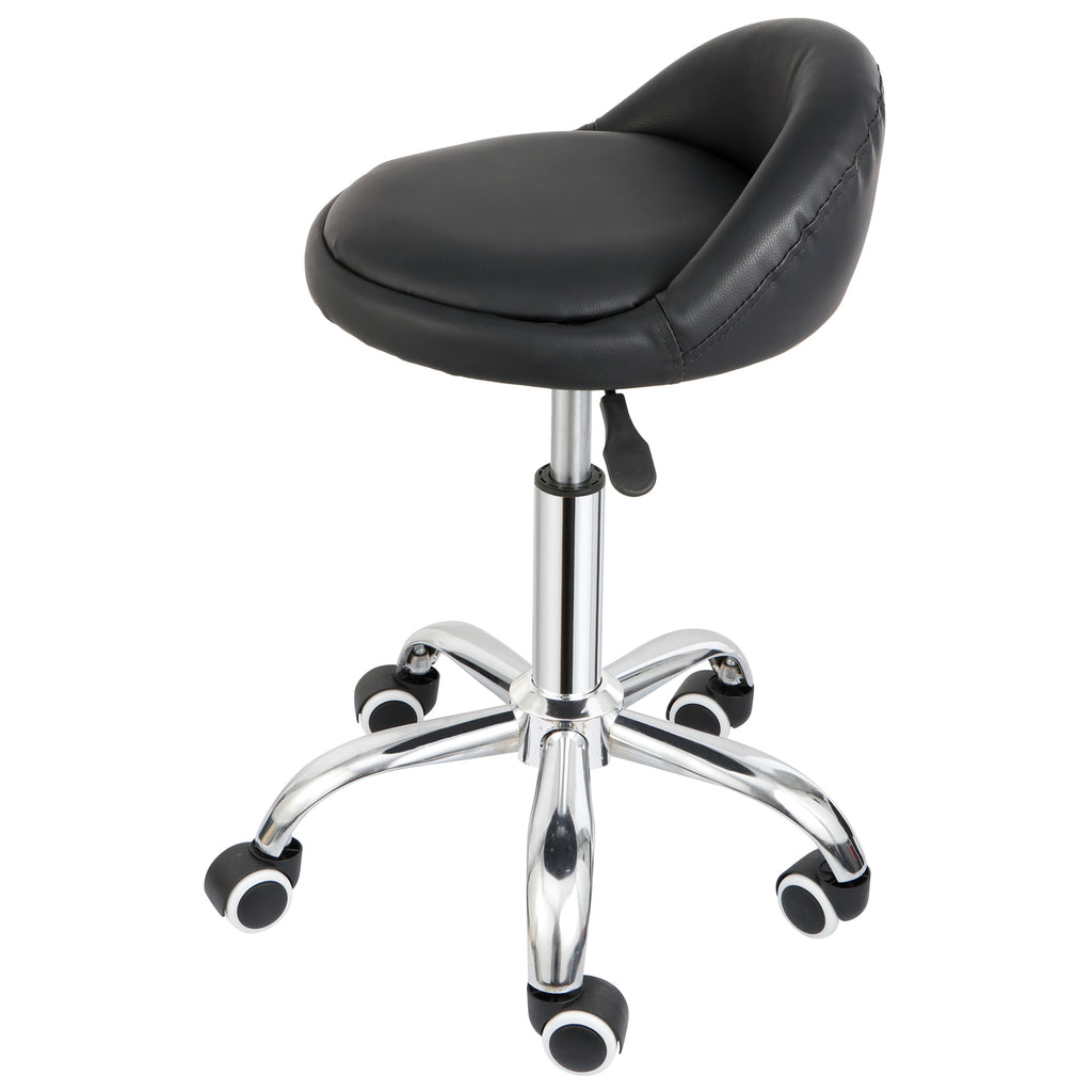 Adjustable Height Hydraulic Swivel Stool for Spa Salon & Beauty