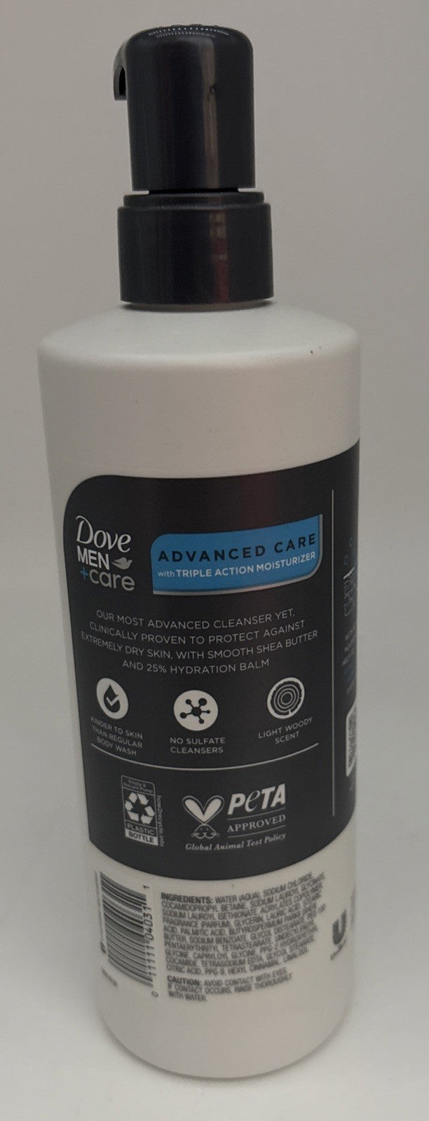 Dove Men+ Advanced Care Dry Repair Face & Body Cleanser with Shea Butter – Pack of 2