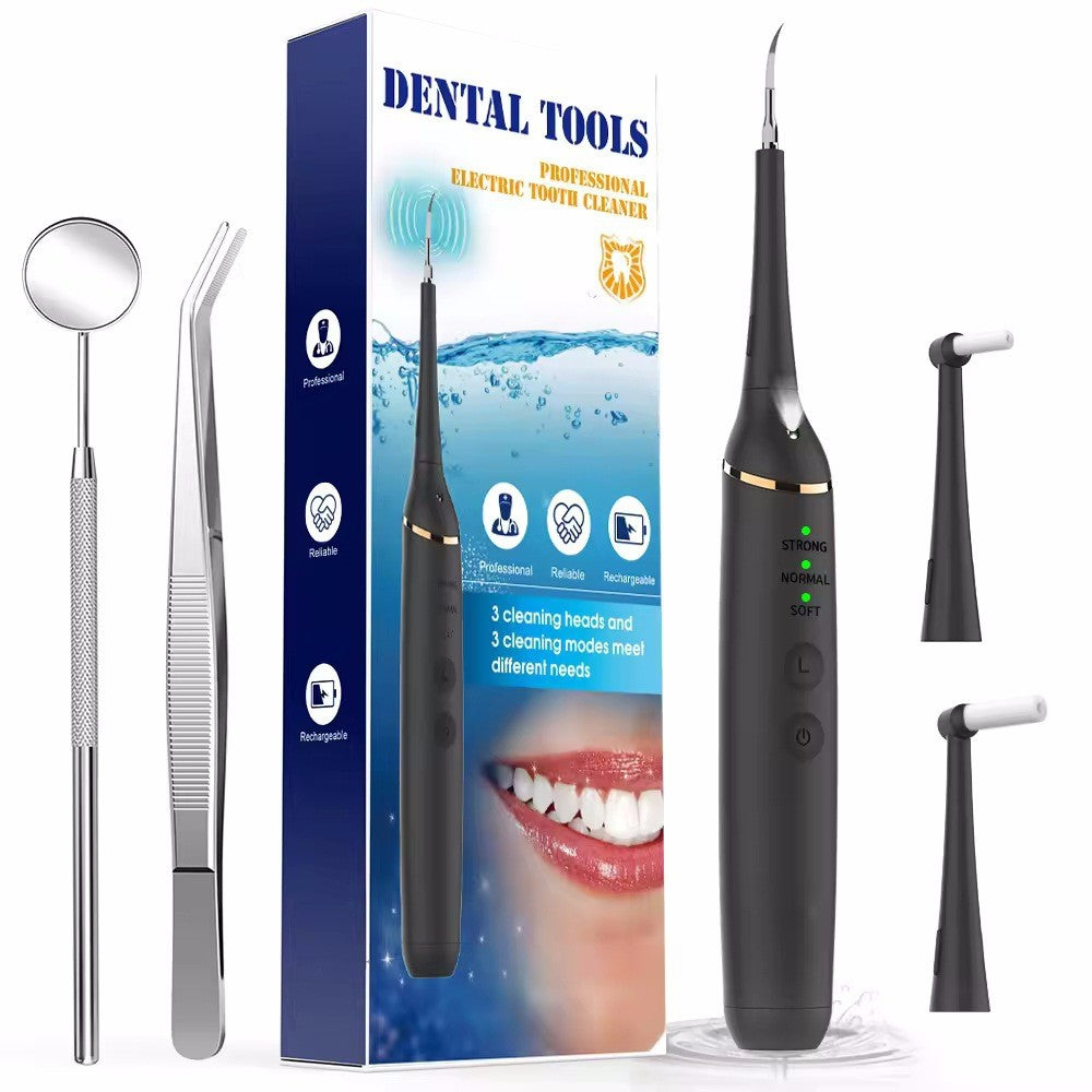 Electric Sonic Dental Scaler Tartar & Plaque Remover with 3 Tips