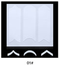 French Manicure Nail Art Tips Form Guide Stickers - 5 Sheets DIY