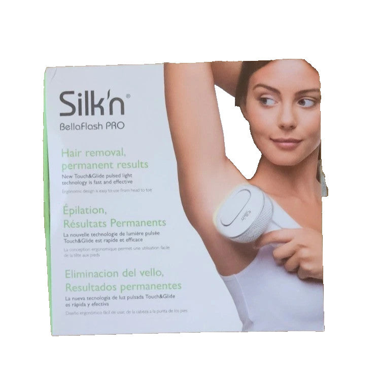 Silk'n Bella Flash Pro Touch & Glide IPL Hair Removal Device White