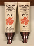 Hawaiian Tropic Sheer Touch SPF 60 Face Sunscreen Lotion Twin Pack 2.5 fl oz