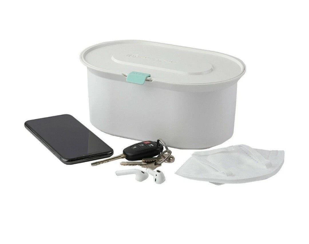 UV Sterilizer Box for Phones Jewelry and Small Accessories - 360° Germs Removal