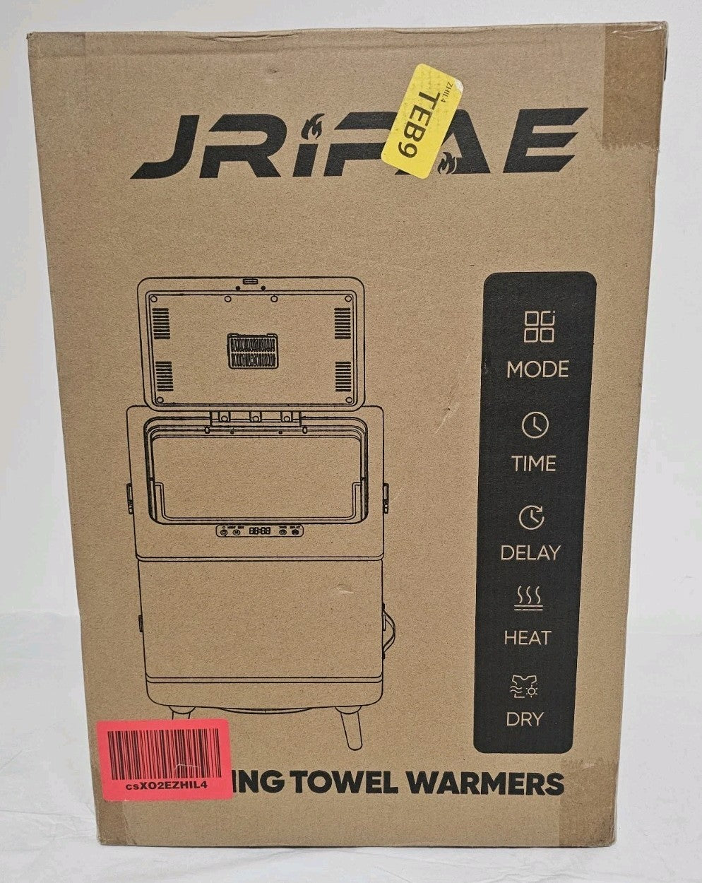 35L Folding Towel Warmer Model E2512 - Sealed and Ready for Use