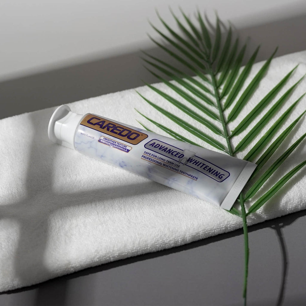 Whitening Toothpaste for Sensitive Teeth with Enzymes & Nano-Hydroxyapatite - SLS-Free