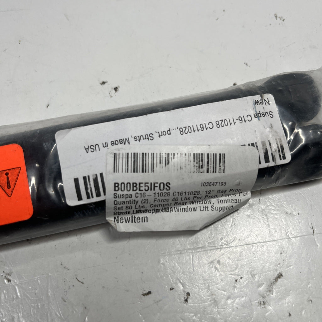 12 Inch Gas Strut Shock Absorber 40Lbs/178N Vehicle Lift Spring