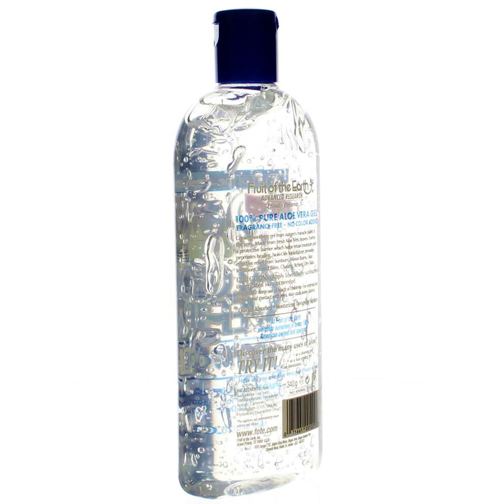 Unscented Aloe Vera Gel - 12 oz, Hydrating & Soothing for Skin