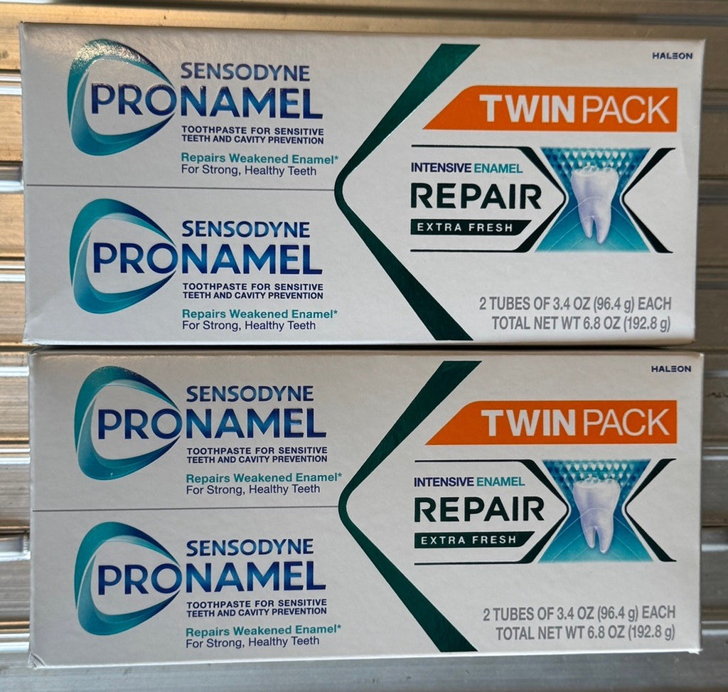 Sensodyne Pronamel Intensive Enamel Repair Toothpaste - Extra Fresh 3.4oz - Pack of 4