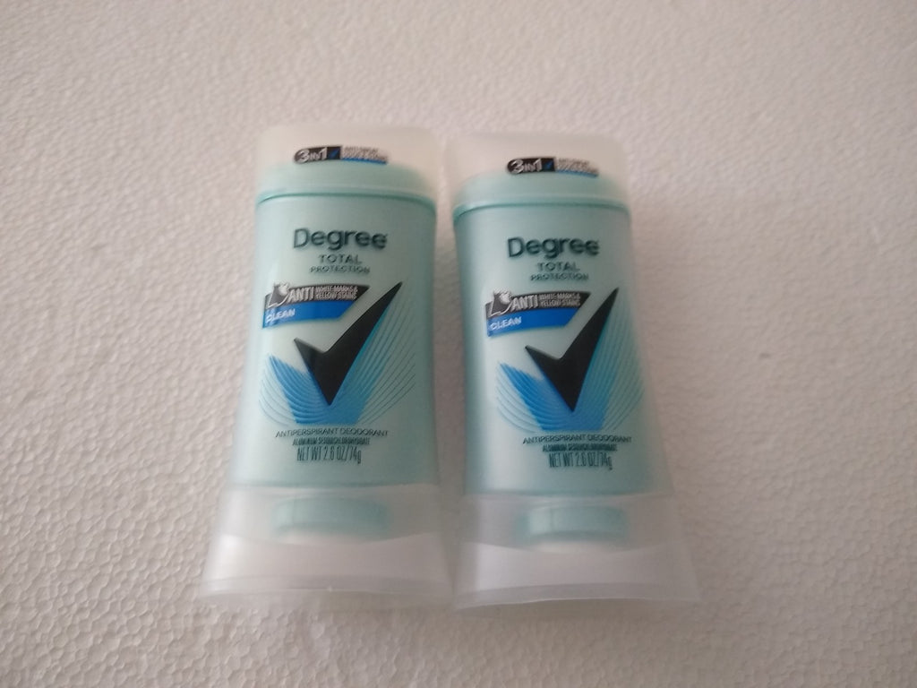 Degree Black + White Pure Clean Antiperspirant Deodorant Stick 2.6oz - Alcohol-Free, 72-Hour Protection