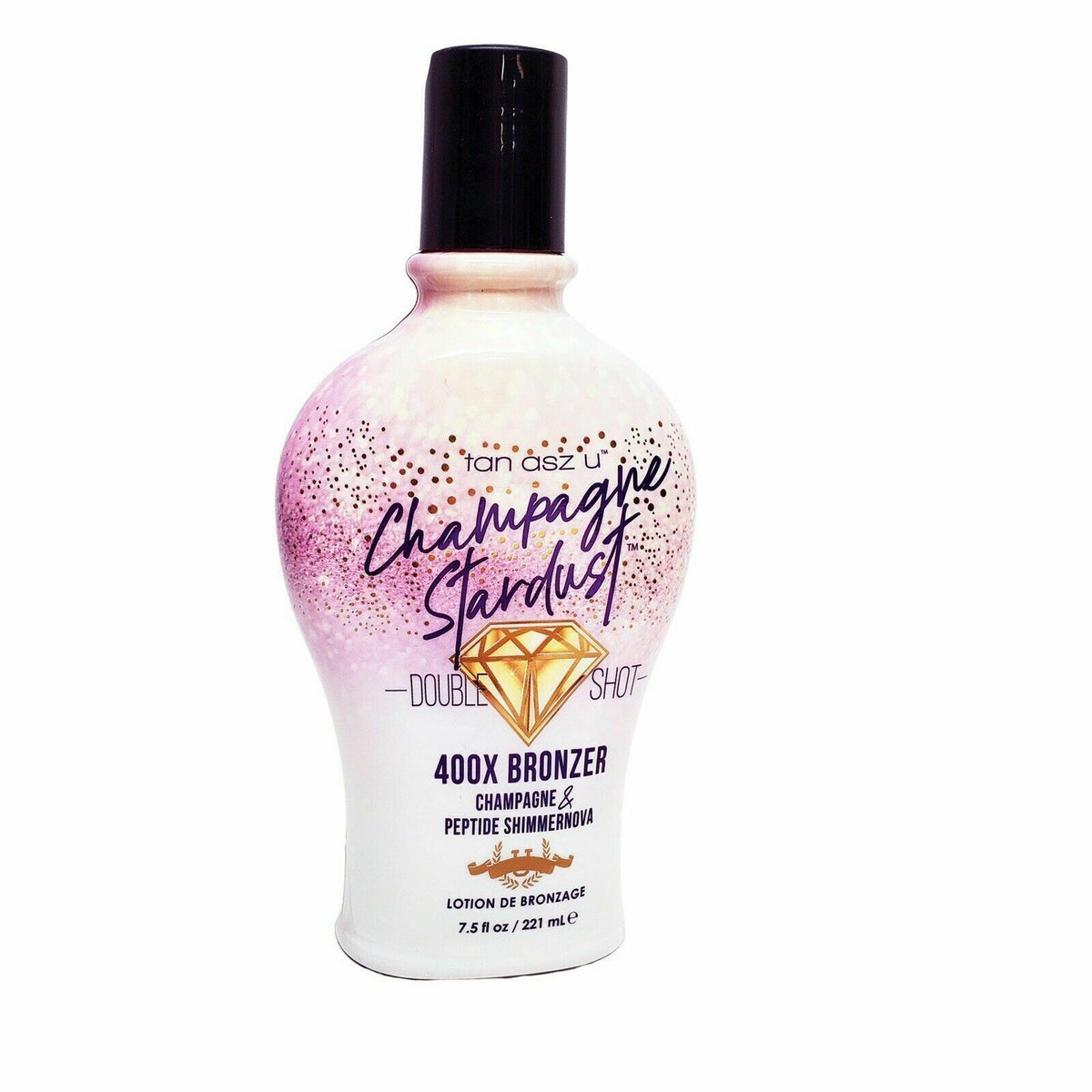 Bronzer with Champagne & Peptides - Shimmernova Double Shot 400X Glow