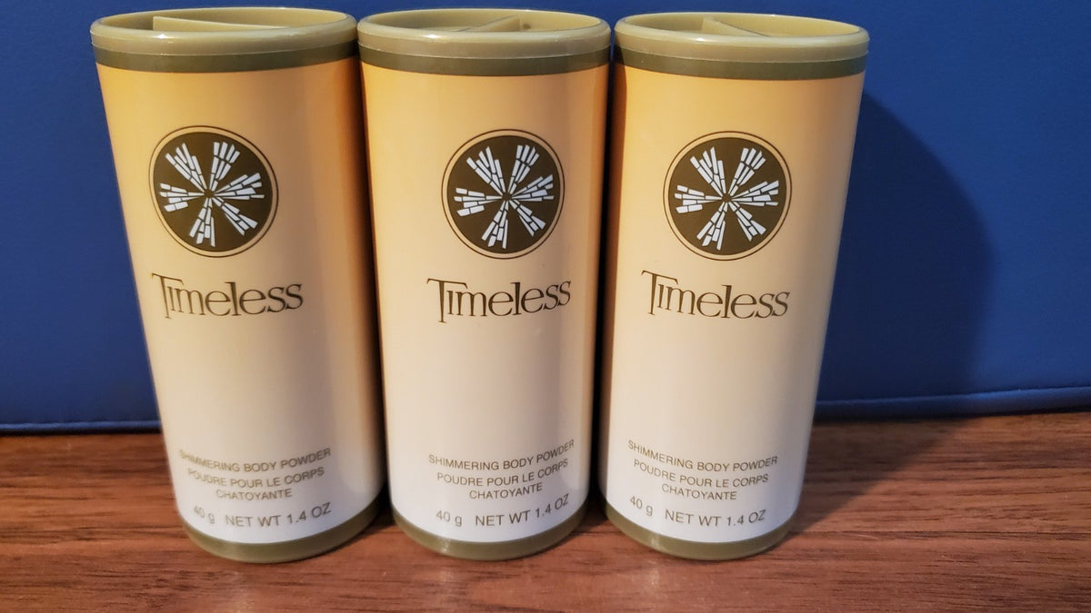 Avon Timeless Shimmering Body Powder Set - 3 x 1.4 oz