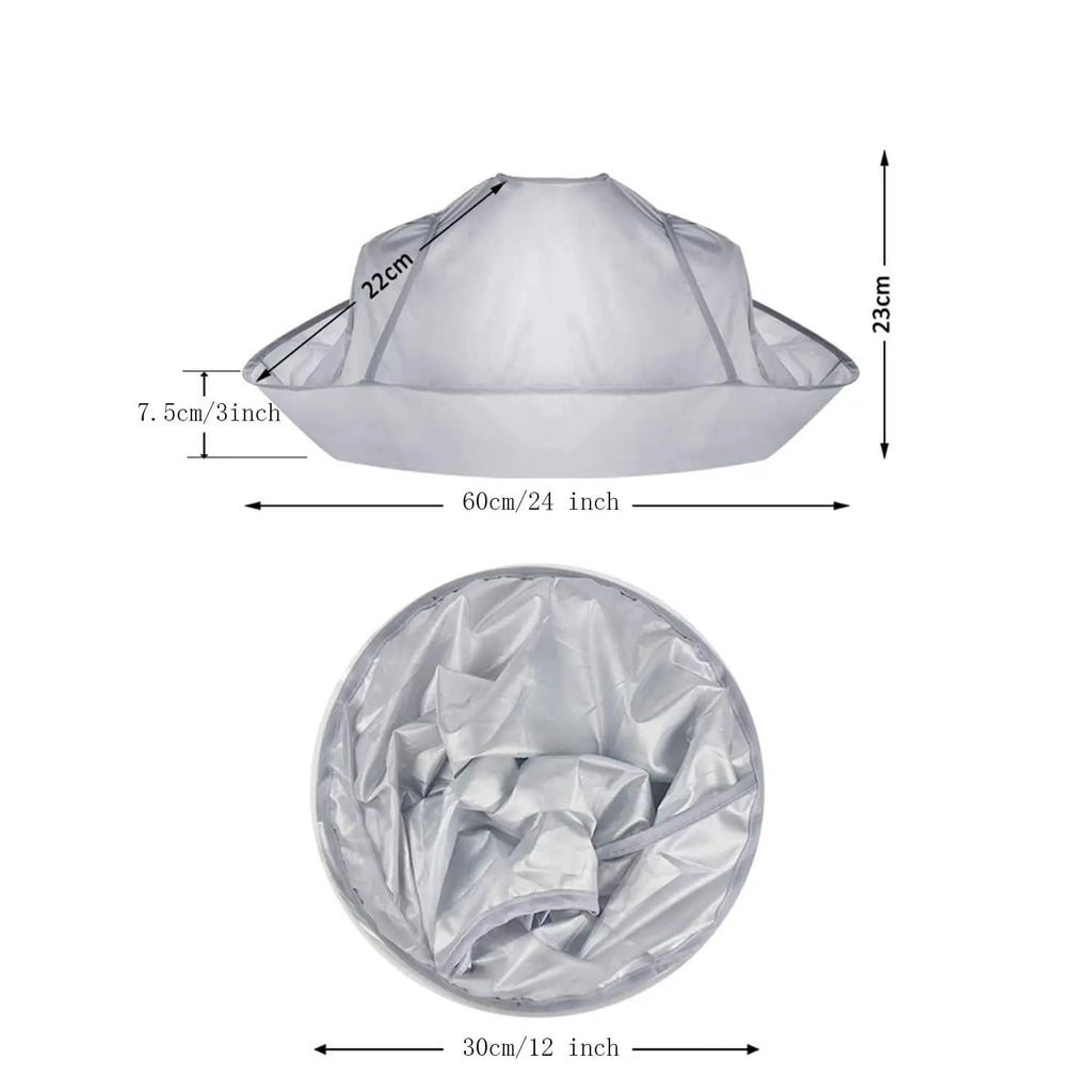 Hair Cutting Cape Umbrella Catcher Cover Salon Barber Waterproof Nylon