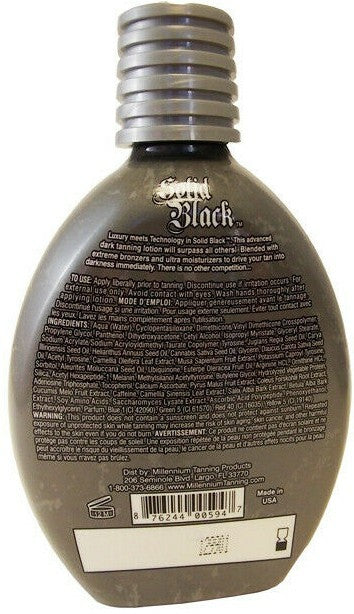 Dark Tanning Lotion Set - Solid Black 100X + Insanely Black 60X Tingle