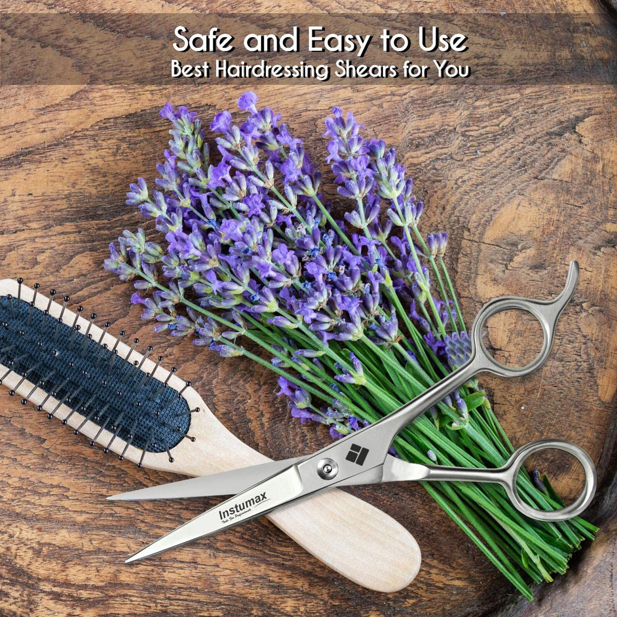 6-Inch Professional Barber Hair Cutting Scissors - German Steel