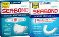 Denture Adhesive Seals 15 Count - Strong Hold, Cushiony, Zinc-Free