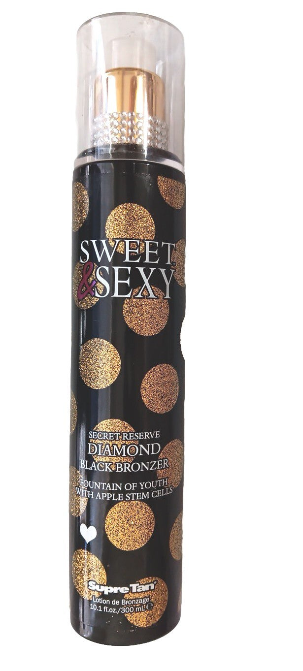 Black Bronzer Tanning Lotion by Supre - 10.1oz Secret & Sexy Formula