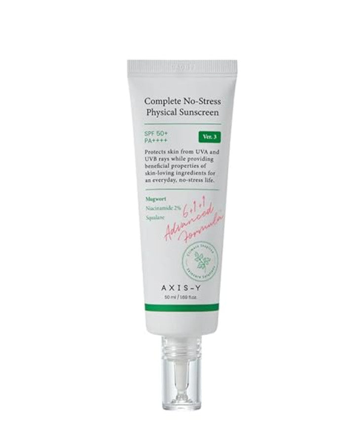 Physical Sunscreen SPF 50 Ver 3 No-Stress Sun Protection for Skin