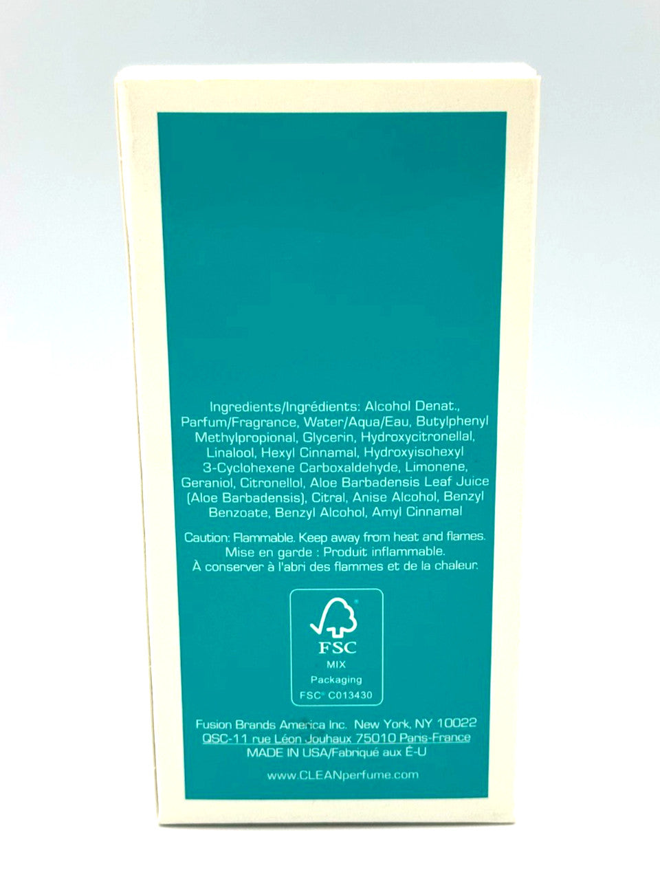 Clean Rain Eau De Parfum - 2.14 oz / 60 ml - Brand New
