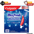 Colgate MaxFresh Cool Mint Fluoride Toothpaste - 7.3oz x 5 Pack