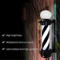 Outdoor Rotating LED Barber Pole Sign for Hair Salons