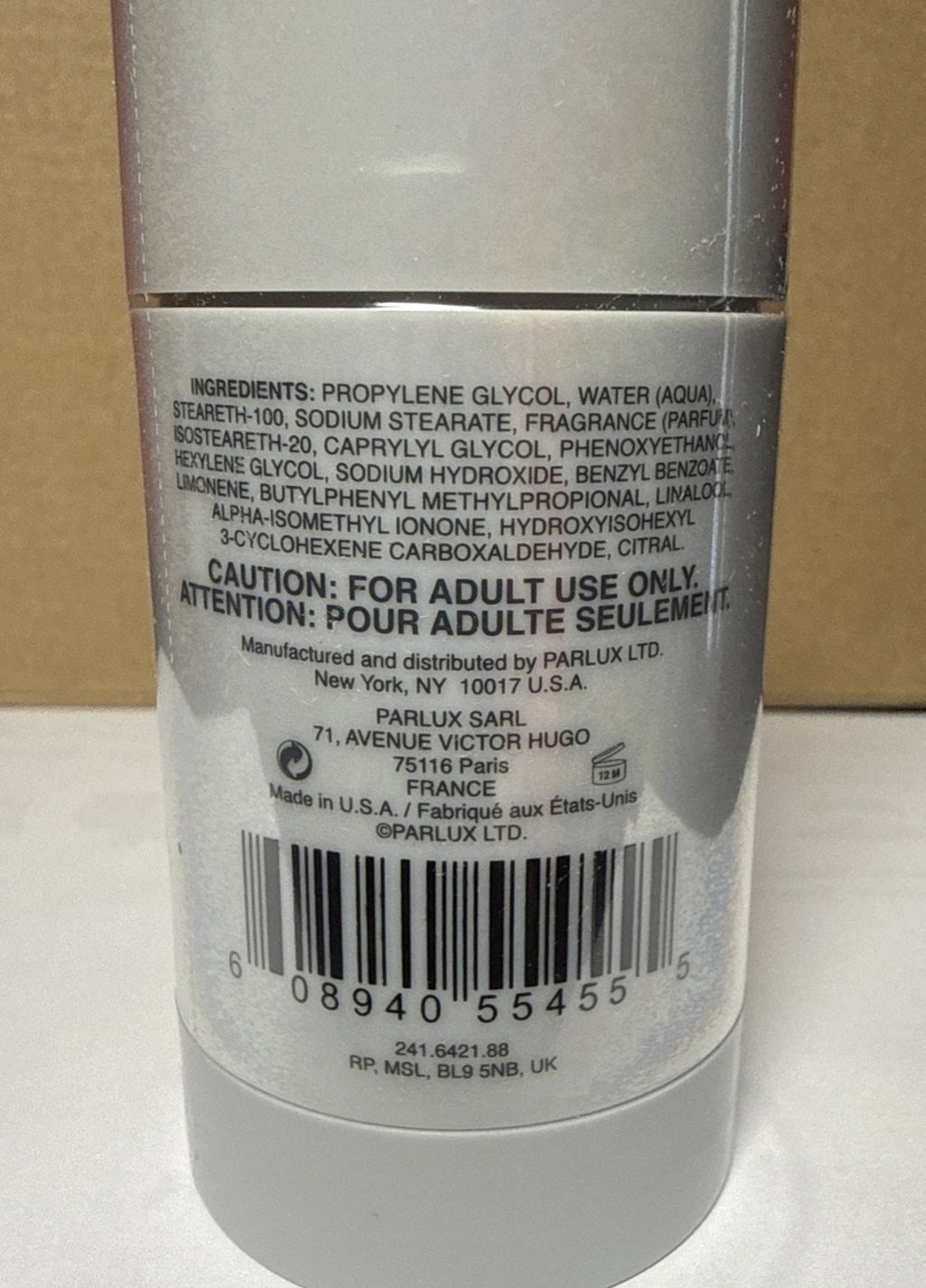 Kenneth Cole REACTION Deodorant Stick Alcohol-Free 2.6 oz / 75g Sealed