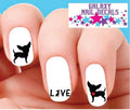 Dog Nail Decals Set of 20 Chihuahua Love Water Slide Nail Art Stickers